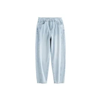 Devanro Jeans Men Light Blue