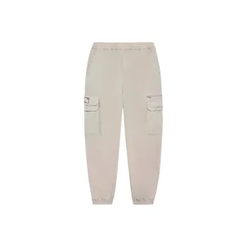 LiNing Sports Life Collection Knitted Sports Pants Men's Oat Gray