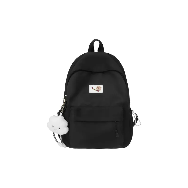 HCXK Nylon Backpack Unisex White/Pink/Black/Blue/Yellow-11