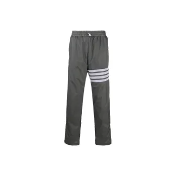 THOM BROWNE Ripstop Straight leg Track Pants