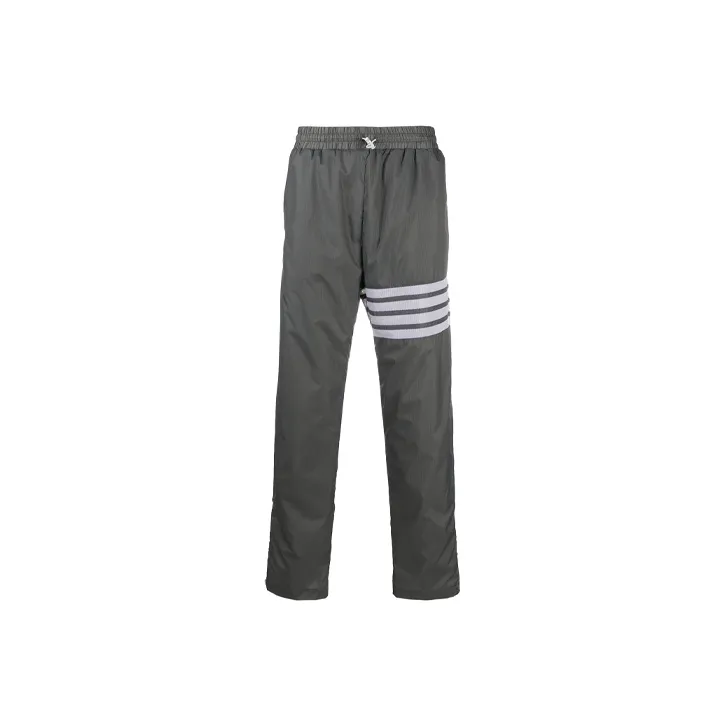 THOM BROWNE Ripstop Straight leg Track Pants-0