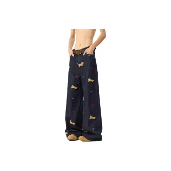QOTRIOCK Jeans Unisex