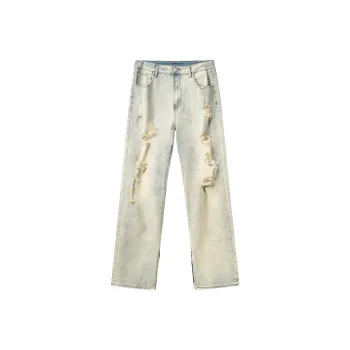 PILOTDRAGON Washable Straight Fit Jeans Unisex