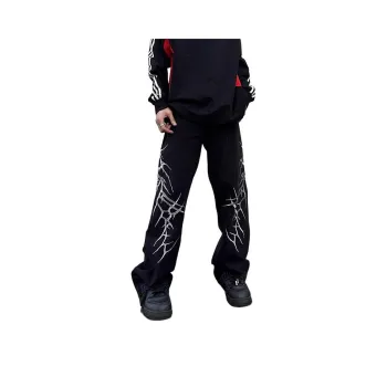 MGXEK Jeans Unisex Black