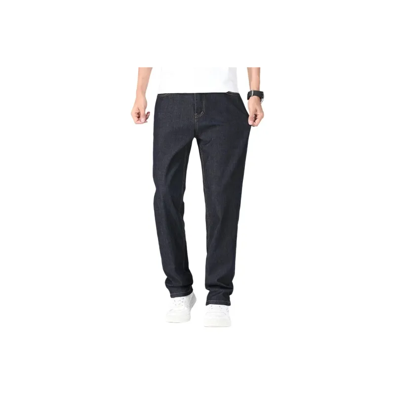 KM 2025 Spring Summer Jeans Thin Men's-0