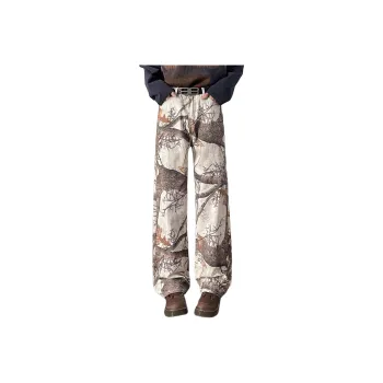 BRYAN JIMENEZ Jeans Unisex White
