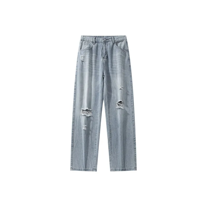 NVRFRGT Jeans Unisex Light Blue-0