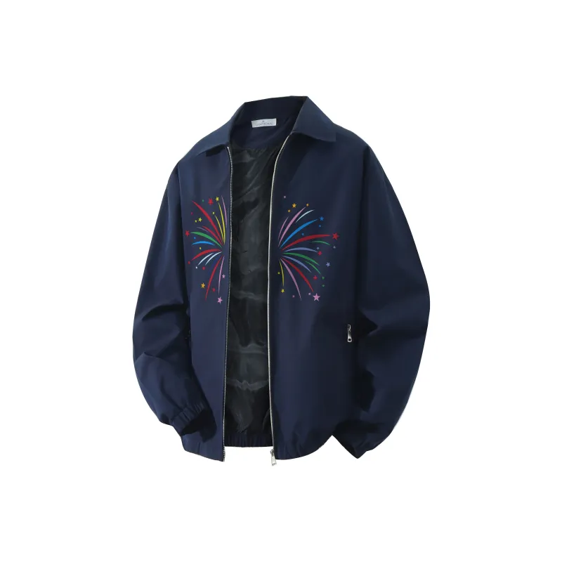 LIVINGTOWN Jackets Coats Unisex Cream Gray-5