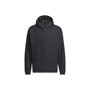 Adidas 24/7 Aeroready Hooded Track Jacket Jackets Coats Men's Black