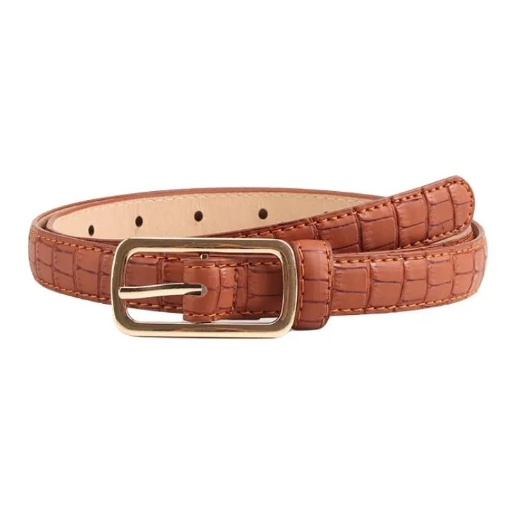 JEANSWEST PU Leather Belts Women's 2CM-5