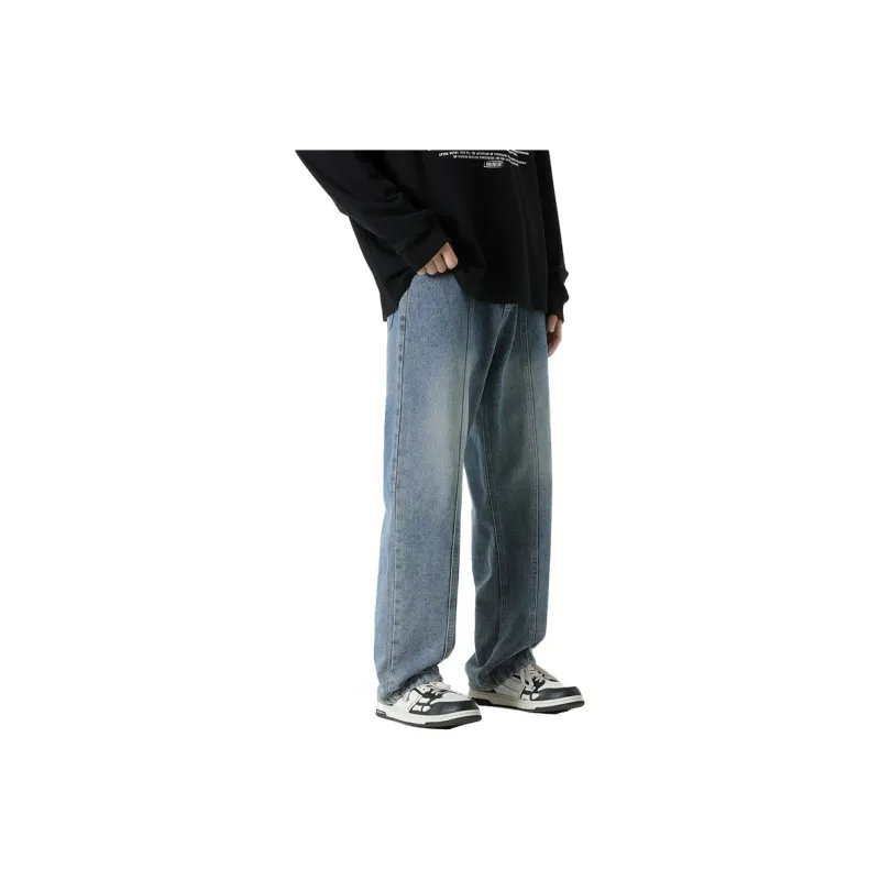 ALEXANDRO FRATELLI Jeans Men's Black Gray Color-3