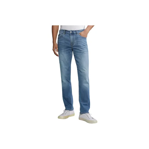 Calvin mono Jeans Men Blue