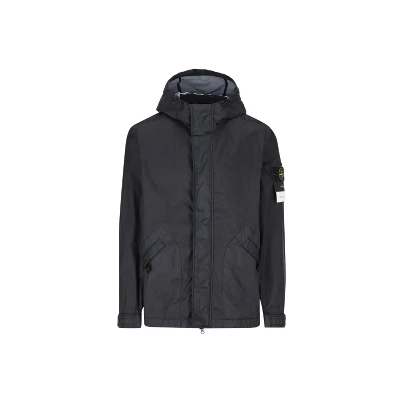 STONE ISLAND Compass Patch Hooded Jacket-0