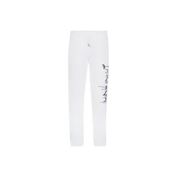EMPORIO ARMANI Knitted Sweatpants Men White