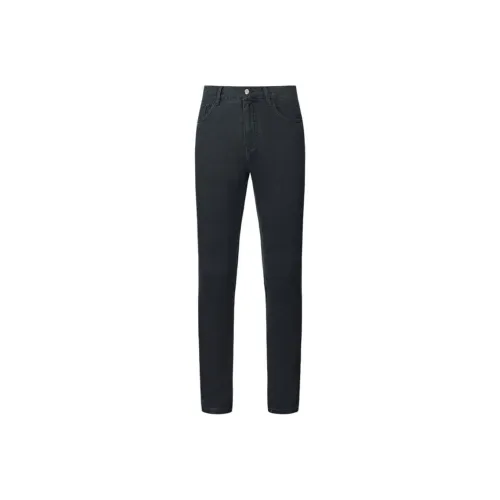 DIKENI Jeans Men's Deep Sea Blue