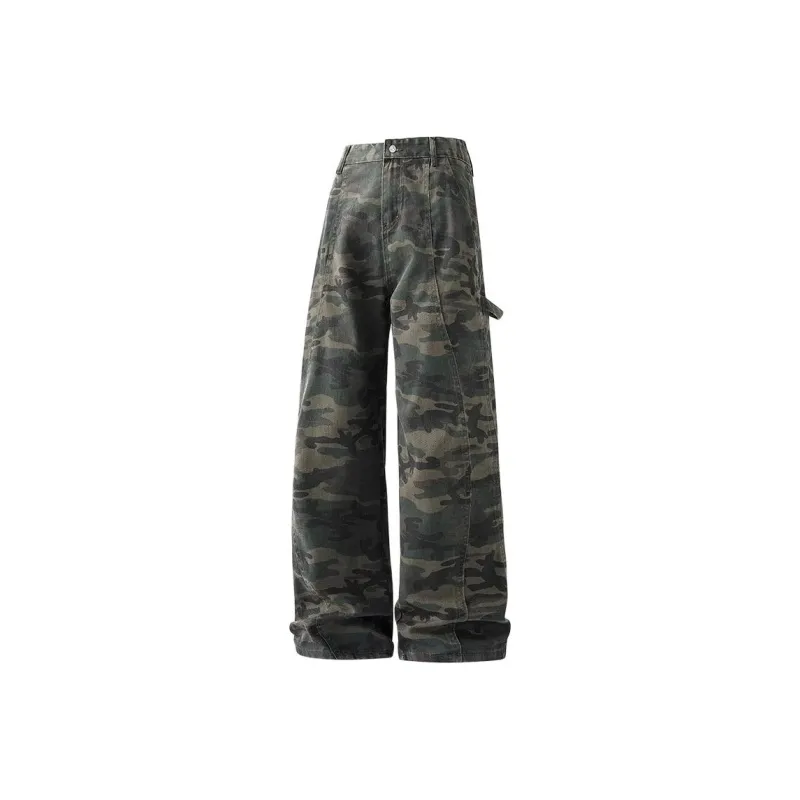 KVIV Jeans Unisex Camouflage [Editor's Recommendation]-0