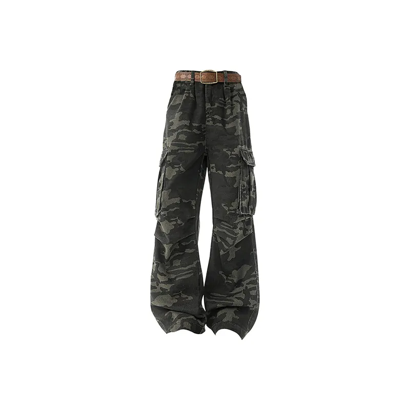 WKOOG Jeans Unisex Camouflage-0