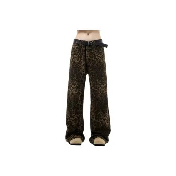 IXXAT Jeans Unisex Leopard Print
