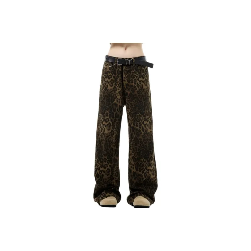IXXAT Jeans Unisex Leopard Print-0