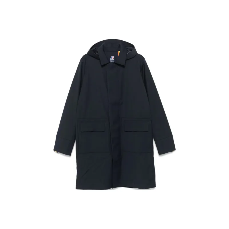 K WAY Jackets & Coats Men's Black-0