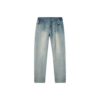 Slamble Jeans Unisex Washed Denim