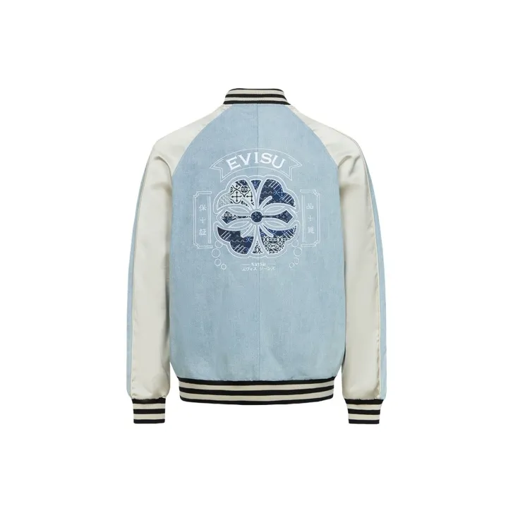 EVISU Jackets Men Denim Blue-0