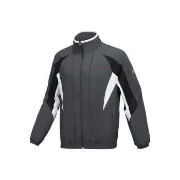 Skechers Leisure Sports Series Jacket Men's Oyster Black