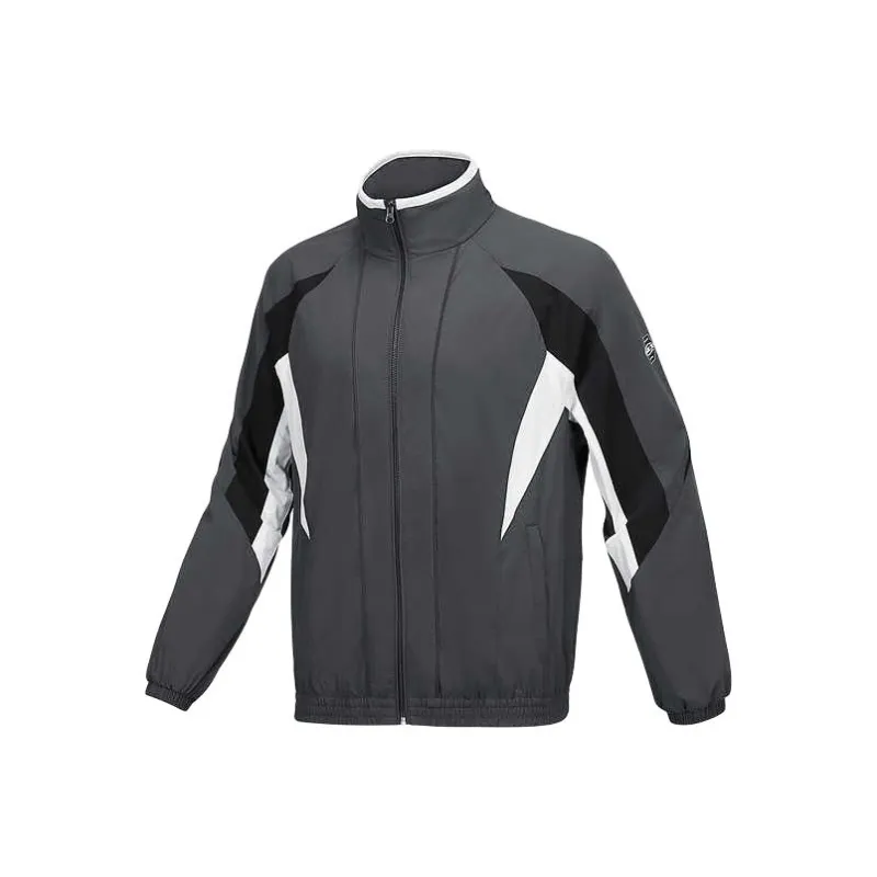 Skechers Leisure Sports Series Jacket Men's Oyster Black-0