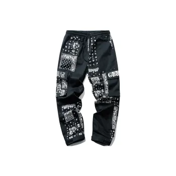 Guuka Casual Pants Men Black