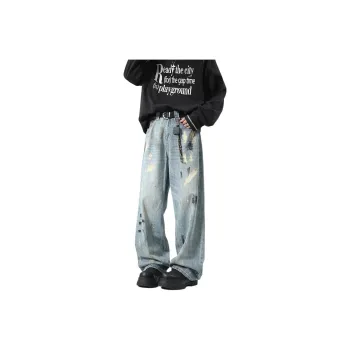 Caramella Jeans Unisex Graphite Blue