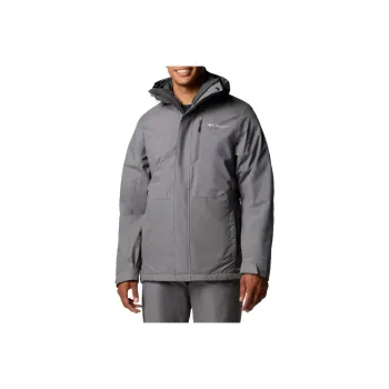 Columbia Omni-Heat Snow Glide™ Thermarator™ Omni-Tech™ Jackets Coats Men's City Gray