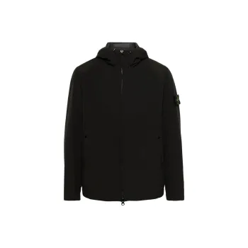 STONE ISLAND Zip Up Hooded Jacket