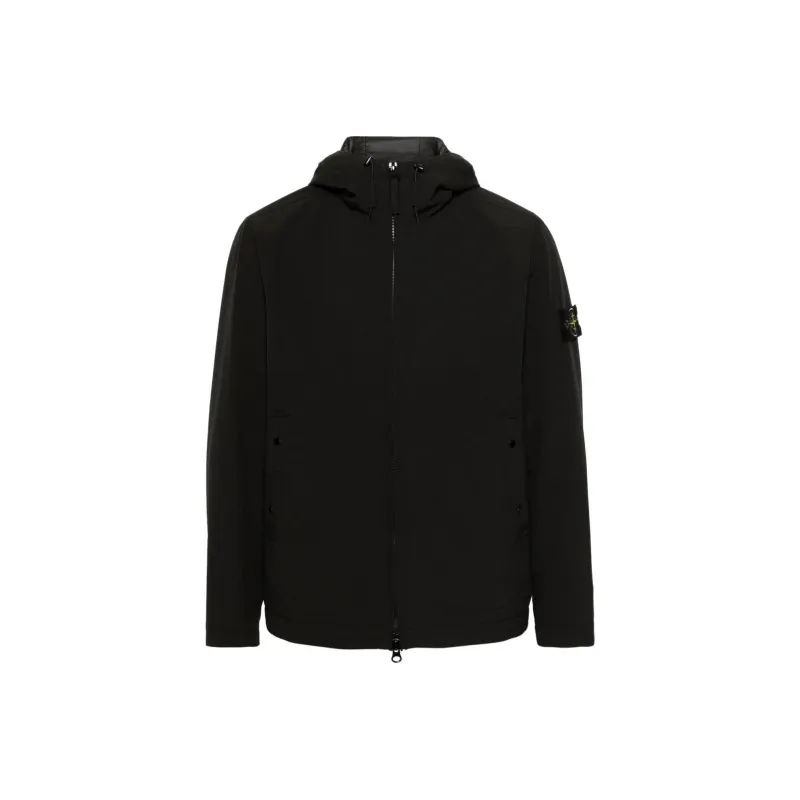 STONE ISLAND Zip Up Hooded Jacket-0