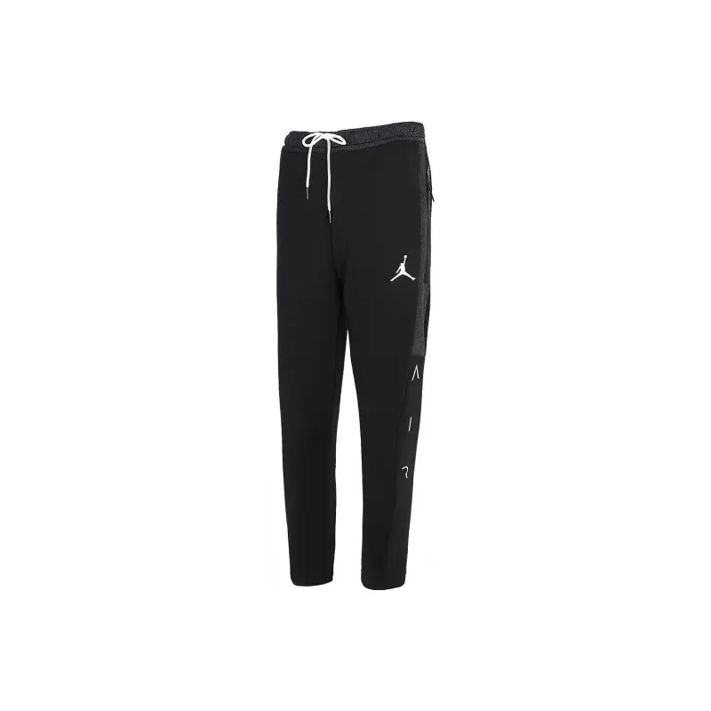 Jordan Knitted Sweatpants Men's Black-0