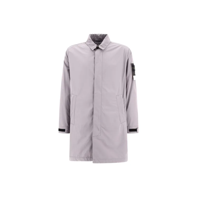 STONE ISLAND Jackets & Coats Men's Gray Purple-0