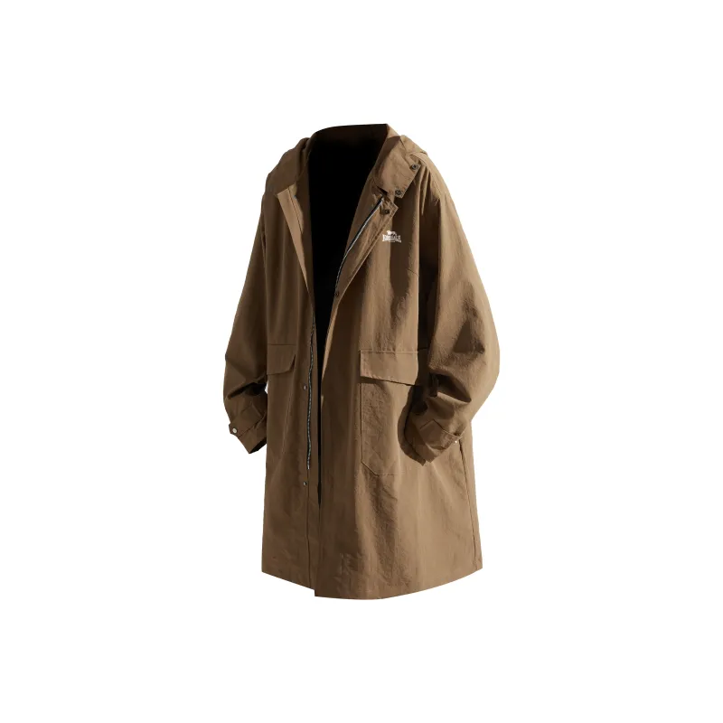 LONSDALE Trench Coats Unisex-7