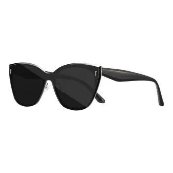 VIRDEN AERMAN TR/Memory Plastic Metal Cat Eye Sunglasses Women's