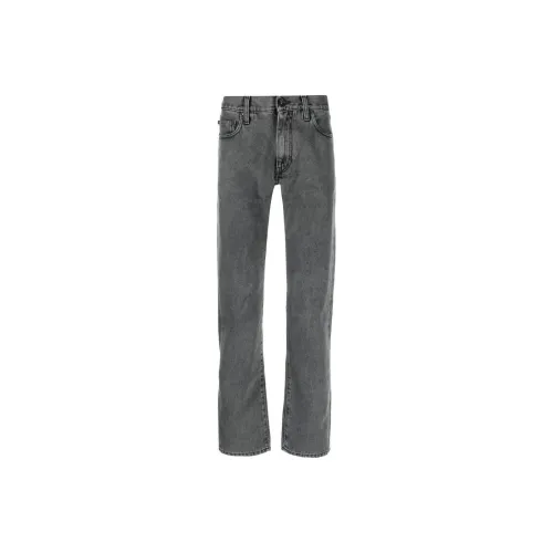 OFF WHITE Diag Logo Jeans