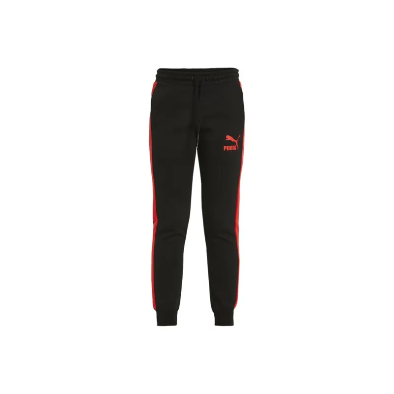 PUMA Knitted Sweatpants Men Black-0