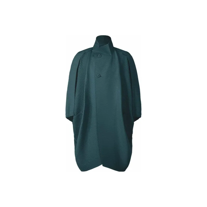 Homme Plissé Issey Miyake Trench Coats Unisex Just Blue-0