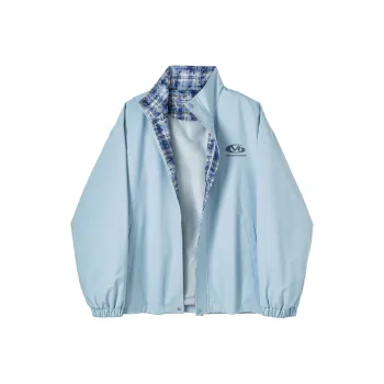 TEN MIRO Jackets Coats Unisex Sky Blue