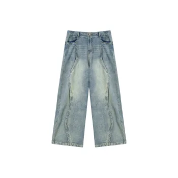 JHYQ Jeans Unisex Blue
