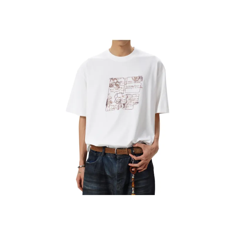 MARK WAFFLE T Shirts Unisex-0