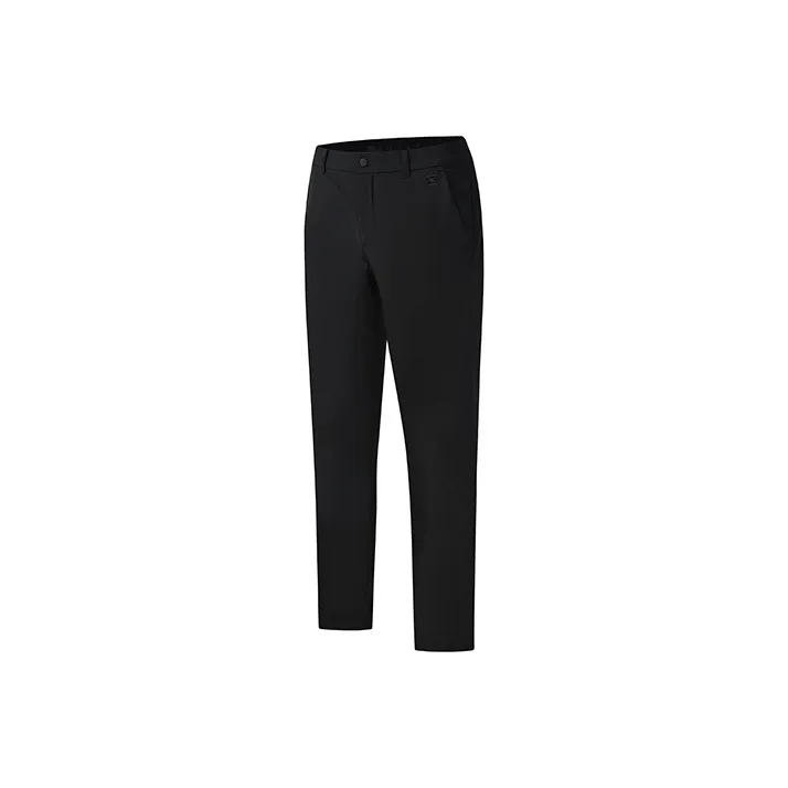 FILA Athletics Knitted Sweatpants Men Pitch Black-0