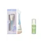 Two-Piece Set: Fish Tail Slim Arc Foundation Brush+Washed Mousse 50ml