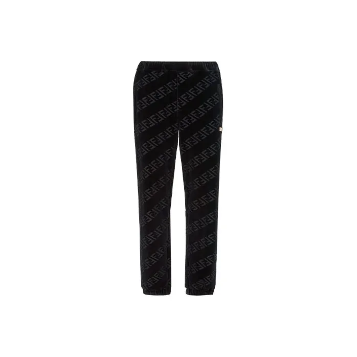 FENDI Ff Monogram Printed Track Pants-0