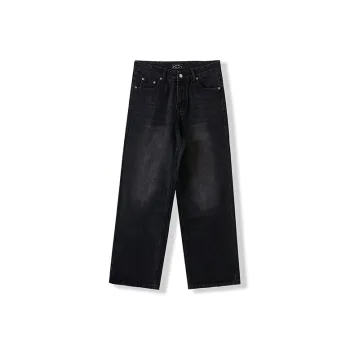 I'm David Jeans Unisex Black