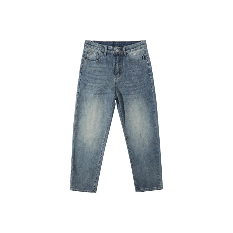 KM Jeans Unisex Dusty Gray Blue-0
