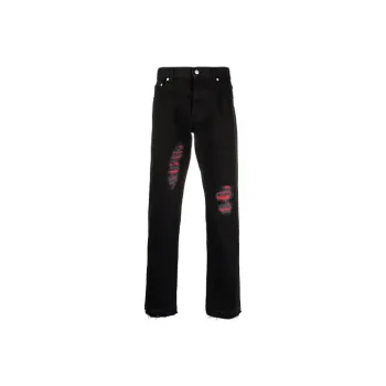 Alexander McQueen Jeans Men Black