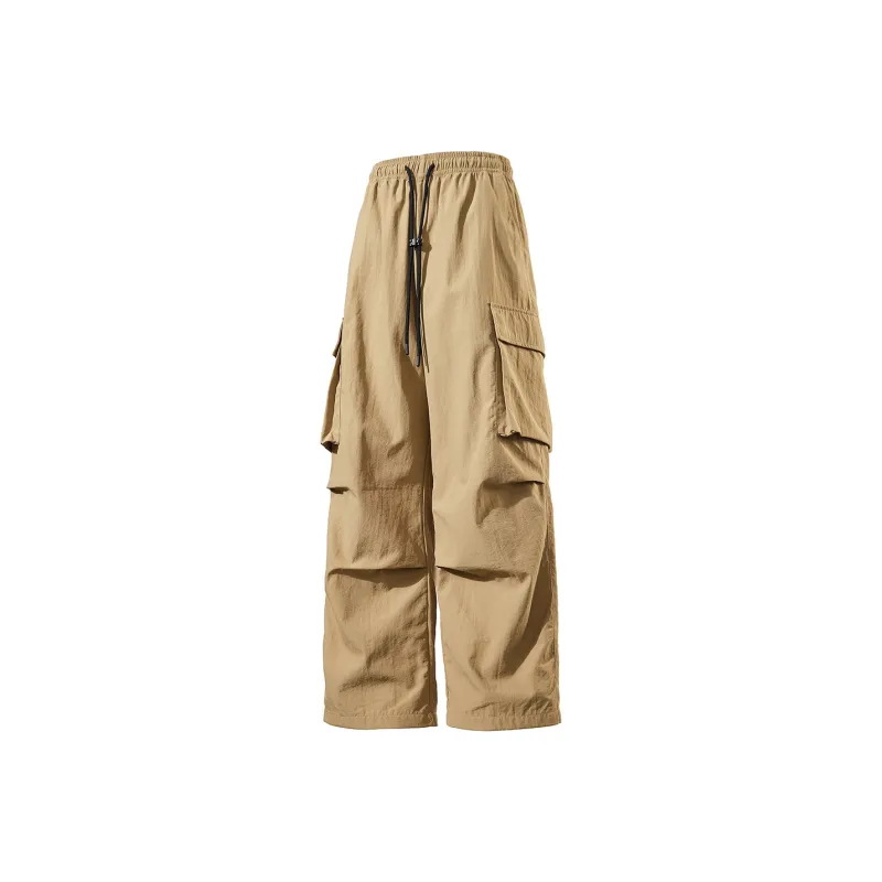 MIIOW Trendy Party Collection Cooling Summer Collection Cargo Pants Unisex-8